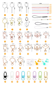 מותאם אישית קריקטורה חלב חיות תה בשקית boba charms תיק כלב מחמד תליון אביזרים אקריליים - Product Image 6