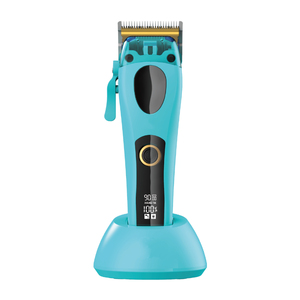 MIOCO M9688 - Set de Peluquería Profesional Recargable con Cuchillas de Cerámica, Motor BLDC Lavable, Batería de Iones de Litio de 3000 mAh, para <span class=keywords><strong>Coche</strong></span> y Hotel, en Inglés - Product Image 6