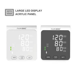 Tensiomètre numérique portable BP Machine avec tensiomètre sphygmomanomètre électrique manchette manuelle-manchette numéro de modèle - Product Image 4