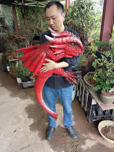 Marionetta a Mano di Dinosauro Animatronico in Gomma di Alta Qualità Nanchi, Realistica e Portatile con Movimento per Eventi - Product Image 2