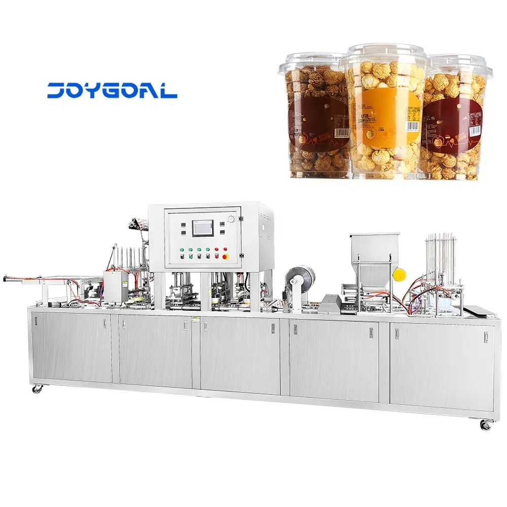 Fill And Seal In Paper Tea Instant Noodle Cup Filling Sealing Machine