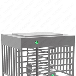Torniquete de Altura Completa con Código QR KARSUN, Sistema Biométrico Bidireccional, Acero Inoxidable 304, Uso Interior/Exterior, Puerta de Control de Boletos - Product Image 5