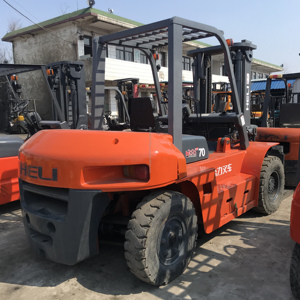 Heli H2000 70 Powered <b>Pallet</b> Truck China Low Price Great Performance <b>Used</b> Diesel 7Ton 2024 Model 4X4 Drive 1 Year Warranty - Product Image 3