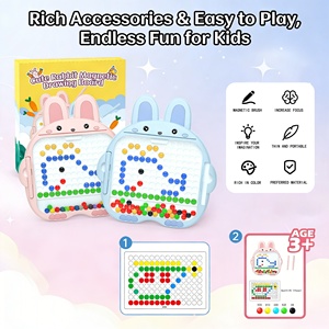 Juguete de Dibujo AiJH con 80 Cuentas, Tablero de Dibujo con Lápiz, Juguetes Educativos de Escritura y Aprendizaje para Niños - Product Image 2