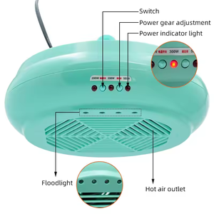 <span class=keywords><strong>Lampe</strong></span> <span class=keywords><strong>chauffante</strong></span> intelligente pour volailles en plastique pour élevage de poulets et de canards Lumières chaudes État neuf pour poussins - Product Image 3