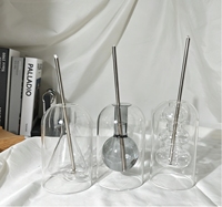 C&H Creative Novel Design Bougie à Huile à Flamme Réelle, Bougie Sans Fin, Bougie Éternelle, Bougie Parfumée en Verre, Décoration de Chambre d'Hôtel