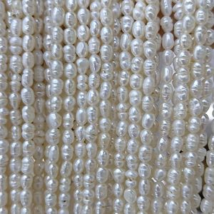 2-<span class=keywords><strong>3mm</strong></span> Baroque tự nhiên nước ngọt Ngọc Trai DIY beading gạo hình dạng Loose hạt ngọc trai bán buôn tự nhiên thực nước ngọt zhuji ngọc trai - Product Image 6