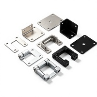 Support de connexion et plaque de liaison en acier inoxydable et aluminium usinés sur mesure par CNC avec fabrication par électroérosion à fil