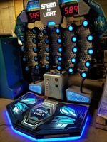 Équipement de jeu de réaction à la vitesse de la lumière portable pour événements d'entreprise, team building et locations pour fêtes