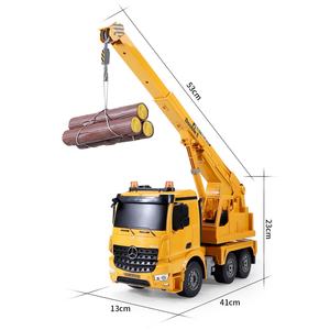 Double E 1/20 Scale RC Crane Truck Toy 2.4Ghz 10 Channels E526-003 Electric Big Remote Control Construction Truck Hobby For Kids - Product Image 6