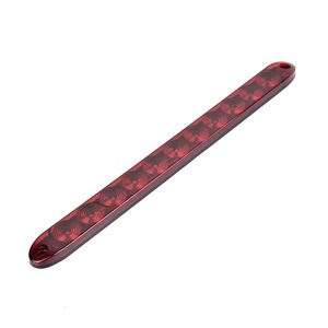 Barra de luz LED roja para remolque, luces intermitentes para estacionamiento, luz trasera de freno, 16 pulgadas, 11 LED - Product Image 1