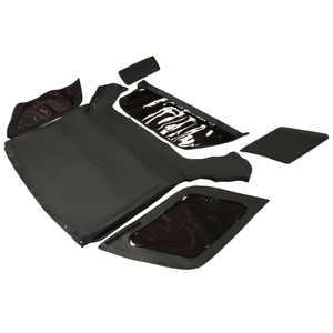 Capote souple avec 3 fenêtres fumées compatible avec Isuzu <span class=keywords><strong>Amigo</strong></span> Rodeo Cabriolet 1998 - 2002 - Product Image 4