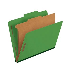 Thư mục Phân Loại Kích thước thư mục 1 chia 2 inch mở rộng bền 2 ngạnh được thiết kế để tổ chức các tệp khách hàng Luật tiêu chuẩn - Product Image 5