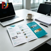 Service d'impression personnalisé de haute qualité, impression de dépliants, de prospectus et de brochures A4 A5 pour le marketing et la promotion