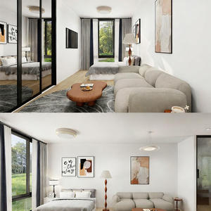 Güneş enerjili özel High-End prefabrik katlanabilir katlanır konteyner ev konfor kompakt mikro minik ev modüler yerden tasarruf 30m ² - Product Image 3