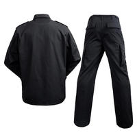 Uniforme tactique uniforme de haute qualité durable de couleur noire Roewe