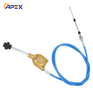 Câble d'accélérateur hydraulique pour excavatrice de qualité OEM APEX, 3 m de long, câble d'accélérateur manuel hydraulique - Product Image 4