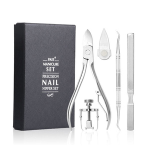 Ensemble de coupe-ongles, coupe-ongles pour ongles incarnés, lime à ongles, couteau de pédicure, éliminateur de callosités - Product Image 4