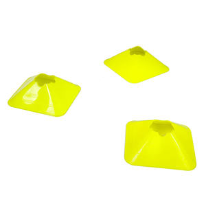 Cono de entrenamiento de fútbol profesional Multifuncional PE Conos de agilidad cuadrados Cono de disco de entrenamiento de fútbol - Product Image 5