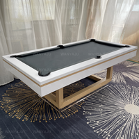Table de billard en bois massif sur mesure, économique, pour la maison, le club, le bar, l'hôtel et les salles de jeux commerciales, meubles de divertissement