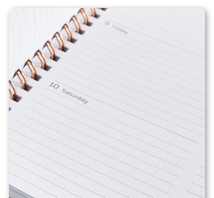 <span class=keywords><strong>Agenda</strong></span> Diaria 2027 con Diseño OEM, Planificador Inspirador, Tapa Dura Espiral, Impresión Personalizada, Metas Motivacionales, Organizador para Mujeres - Product Image 3