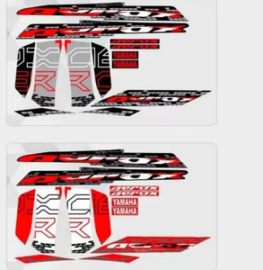 Op maat gemaakte bedrijfssticker, waterdicht, UV-gelamineerd, full colour CMYK/PMS sticker, CFP merk, voorzijde plaatsing voor Aerox <span class=keywords><strong>155</strong></span> - Product Image 3