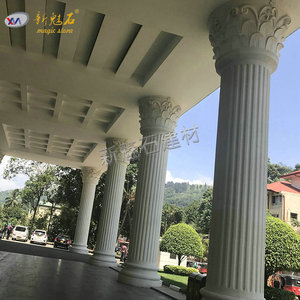เสาหินยุโรป GRC รุ่นใหม่ สำหรับตกแต่งภายนอกวิลล่า ชิ้นส่วนสถาปัตยกรรมตกแต่งภายนอก XMS - Product Image 1