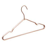 Porte-manteau en aluminium, nouvelle tendance, support rainuré, en or Rose, pour vêtements ou soutien-gorge