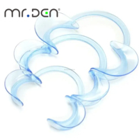 Abrebocas Dental Médico Multiusos Cómodo Mr.Den, Forma de C, Tamaño SML, Abrebocas de Labios en Forma de C para Uso Clínico