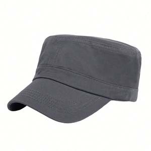 Wholesale Unisex 6-Panel Baseball <b>Cap</b> Summer Solid Color <b>Flat</b> <b>Cap</b> Polyester/Cotton Corduroy Common Digital Printing 3D - Product Image 6