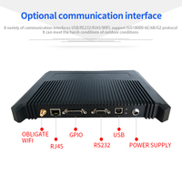 Lecteur RFID UHF à 4 ports, entrée/sortie, identification à distance, protocole 6C, bande 860-960 MHz, plastique, distance de lecture 8 cm, Impinj