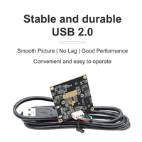 Module de caméra USB 2.0 haute vitesse 2MP STARVIS IMX662 H264 UVC, capteur 1/2,8 pouces, faible sensibilité à la lumière, Starlight, mise au point fixe