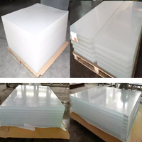 Plaque acrylique PMMA haute transparence résistante à la chaleur/au feu, panneau de guidage de lumière LED à points laser (LGP), découpe et moulage expert