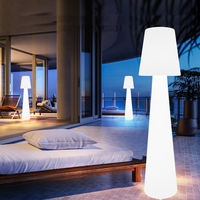 Lampe de sol d'extérieur, lampe sur pied, lumière brillante pour patio, balcon, terrasse, jardin, villa, hôtel, complexe hôtelier, décoration LED