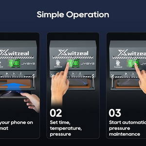 Xwitzeal เครื่อง <span class=keywords><strong>BY2</strong></span>ความดันหน้าจออเนกประสงค์สำหรับโทรศัพท์มือถือกระจกหน้าจอด้านหลังและที่ยึดแบตเตอรี่เครื่องมือซ่อมแบบยึดติด - Product Image 6