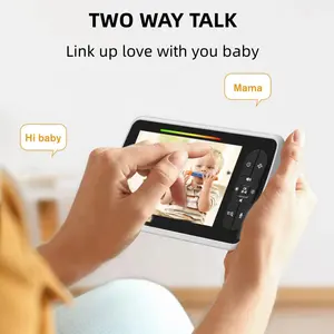 Atacado infantil óptica dxr-8 pro wifi monitor de bebê com câmera e áudio