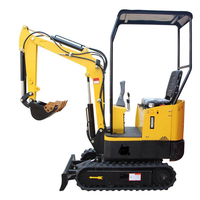 Machine moteur t, pelle, excavateur électrique, mini excavateur, 1 tonne