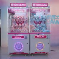 Machine à jouets pleine taille personnalisée Mini simulateur de grue japonaise personnalisée 220v Machine d'arcade à jetons métal peluche enfants