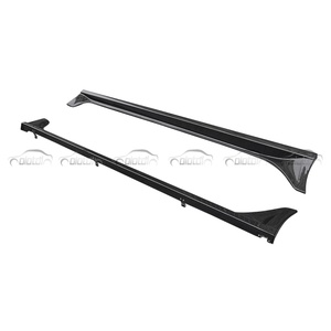 Extensiones de faldones laterales estilo MU de fibra de carbono con alerón divisor para Honda Civic 11ª generación FL5 Type R 2022-2023, tuning automotriz - Product Image 3