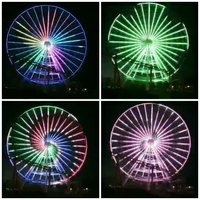 Lumière à pixels intelligente DMX512 3,5 cm, IP68, résistante au vent, prête pour votre projet de grande roue