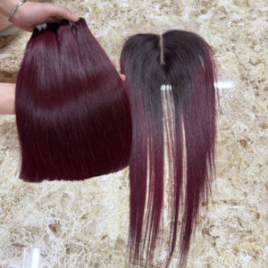 Cheveux vierges non traités, extensions de cheveux tissés, mèches de cheveux humains vietnamiens, directement de l'usine - Product Image 1