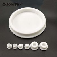 Bouchons d'étanchéité industriels universels MAKSEY en silicone rond anti-fuite pour trous, bouchons d'extrémité multi-tailles
