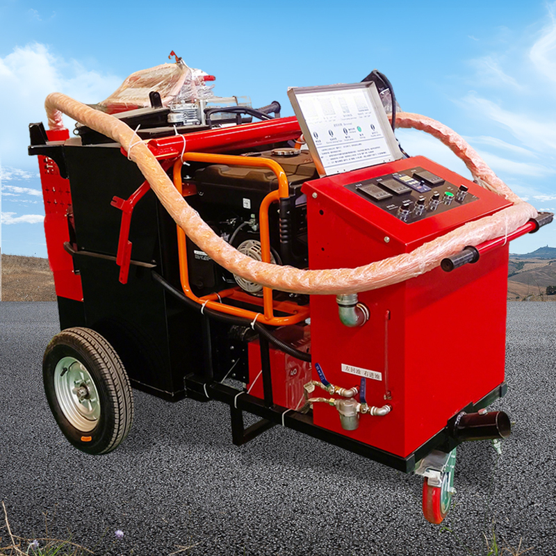 Trailer Asphalt Crack Sealer Small Road