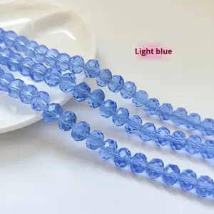 עיצוב שיש באיכות גבוהה יוקרה סִגְנוֹן חרוזים מחזיק מפתחות חרוזים מאבן טבעית תכשיטי חרוזים מזכוכית עשה זאת בעצמך חרוזים צבעוניים טלפון קריסטל - Product Image 1