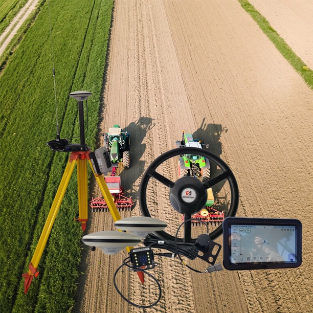 AGMA TOYAR Auto GPS Steering System Pro with 1 Year Warranty for Agriculture Tractor