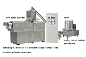 Đ<span class=keywords><strong>a</strong></span> chức năng ăn sáng ngũ cốc thiết bị bột ngô mảnh làm cho dây chuyền sản xuất máy - Product Image 3