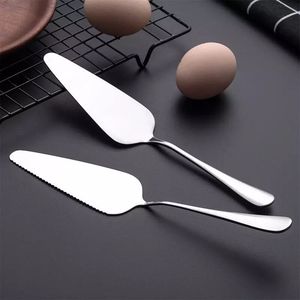 Stainless Steel <b>Cake</b> Spatula Thickened With Teeth Baking Tool For <b>Cake</b> Pizza Mooncake <b>Slicing</b> - Product Image 1