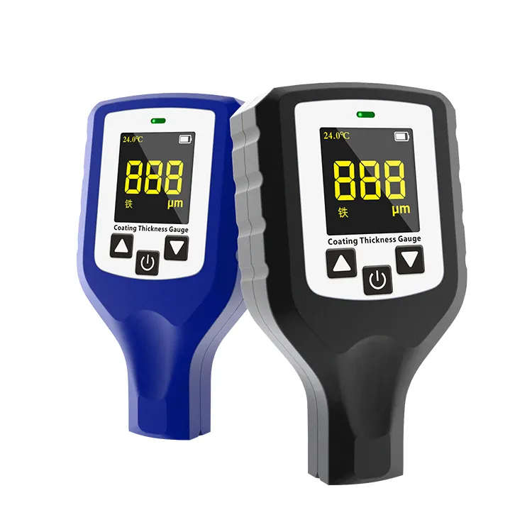 Цифровой автомобильный измеритель толщины лакокрасочной пленки, тестер толщины покрытия, измеритель толщины сухой пленки