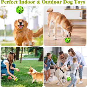 Hot Selling Cartoon Interactive Ball Dog Toys with Funny Giggling Sounds PVC & <b>Plush</b> Material - Product Image 5