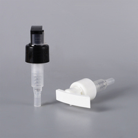24/410 28/410 24MM Lotion en plastique moussant distributeur de savon pour les mains pompe avec couvercle de bouteille de shampooing fermetures de bouteille